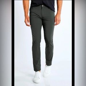Anatomie Men's Alessio Size 38 Stretch Grey Pants NEW NWT Blemish